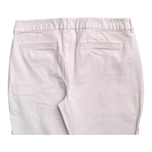 OLD NAVY Womens Size 16 Pink Stretch Skinny Pixie Pants 27.5" Inseam - Picture 4 of 7